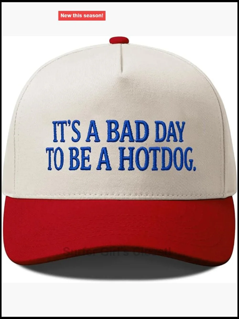 Funny Trucker Hat Women Embroidery Adjustable Baseball Cap Vintage